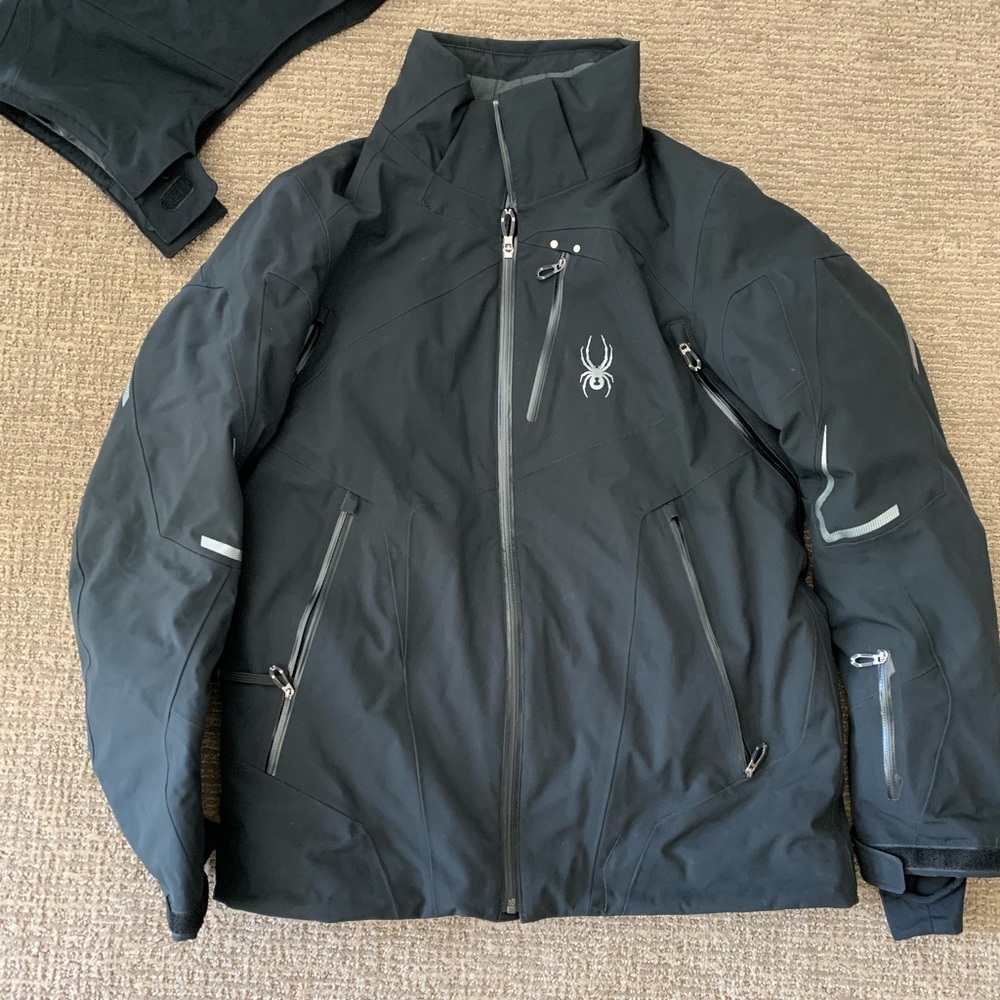 Complete Spider Mens Ski outfit